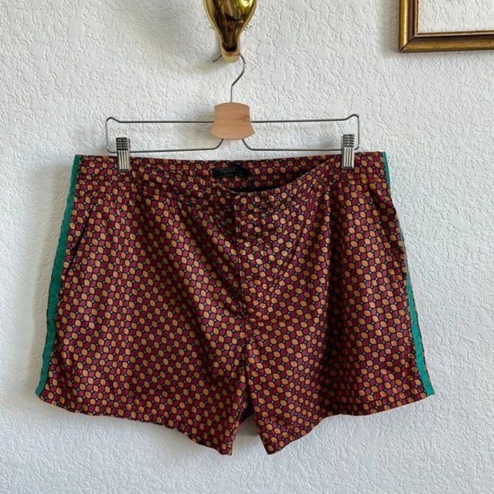 Prada 2017 Geometric Men's Swim Trunks Board Shorts